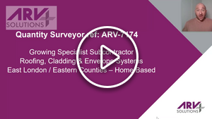 ARV-7174 - Quantity Surveyor. ARV-7174 - Quantity Surveyor.